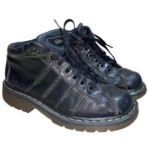 Vintage Dr. Marten's Made in England Black Leather Boots 9763   Size: UK 8 US 10